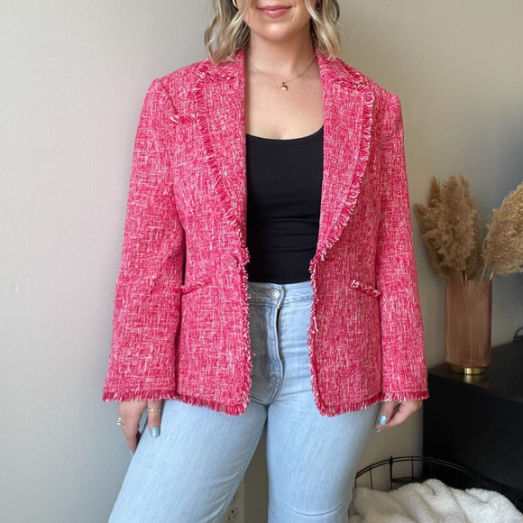 Cinq a Sept Katrice Tweed Blazer - Picture 4 of 5